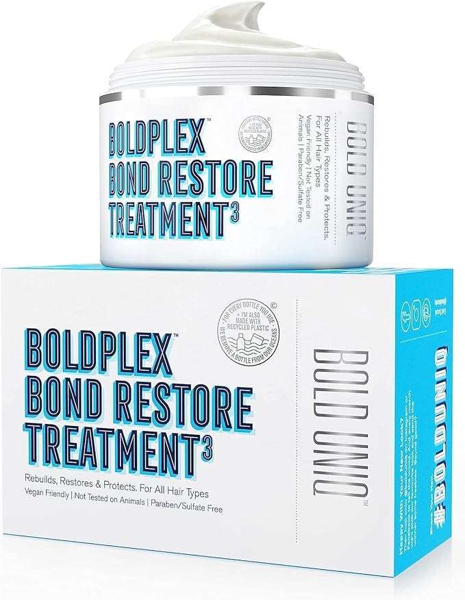 Best BoldPlex 3 Hair Mask Deep Conditioner Protein Treatment for Dry, Damaged Hair